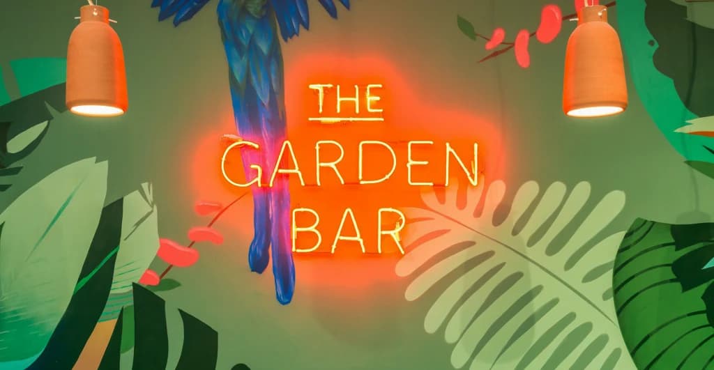 The Garden Bar case study art direction